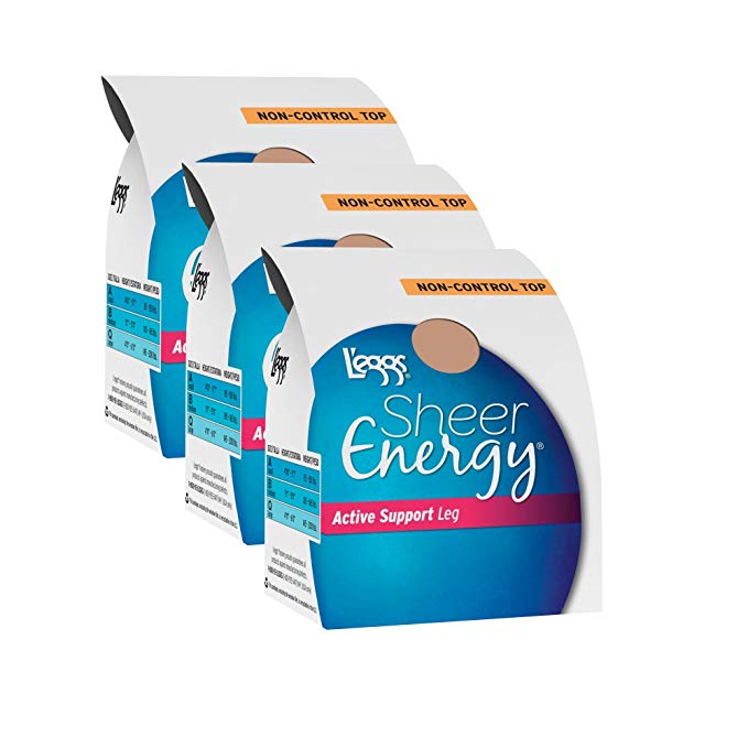 L’eggs Sheer Energy Active Support Regular Pantyhose