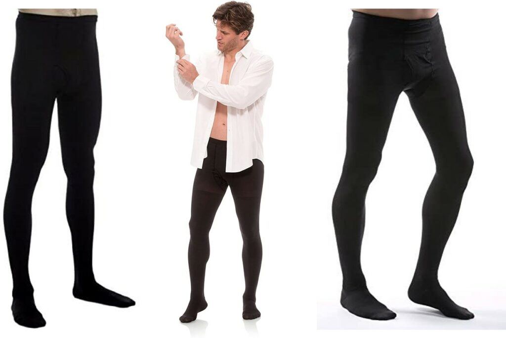 Compression pantyhose for men & men's compression pantyhose